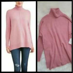 NEW TUNIC SWEATER KNIT TURTLENECK DOLMAN SLEEVE SMALL S WOMENS SMALL S